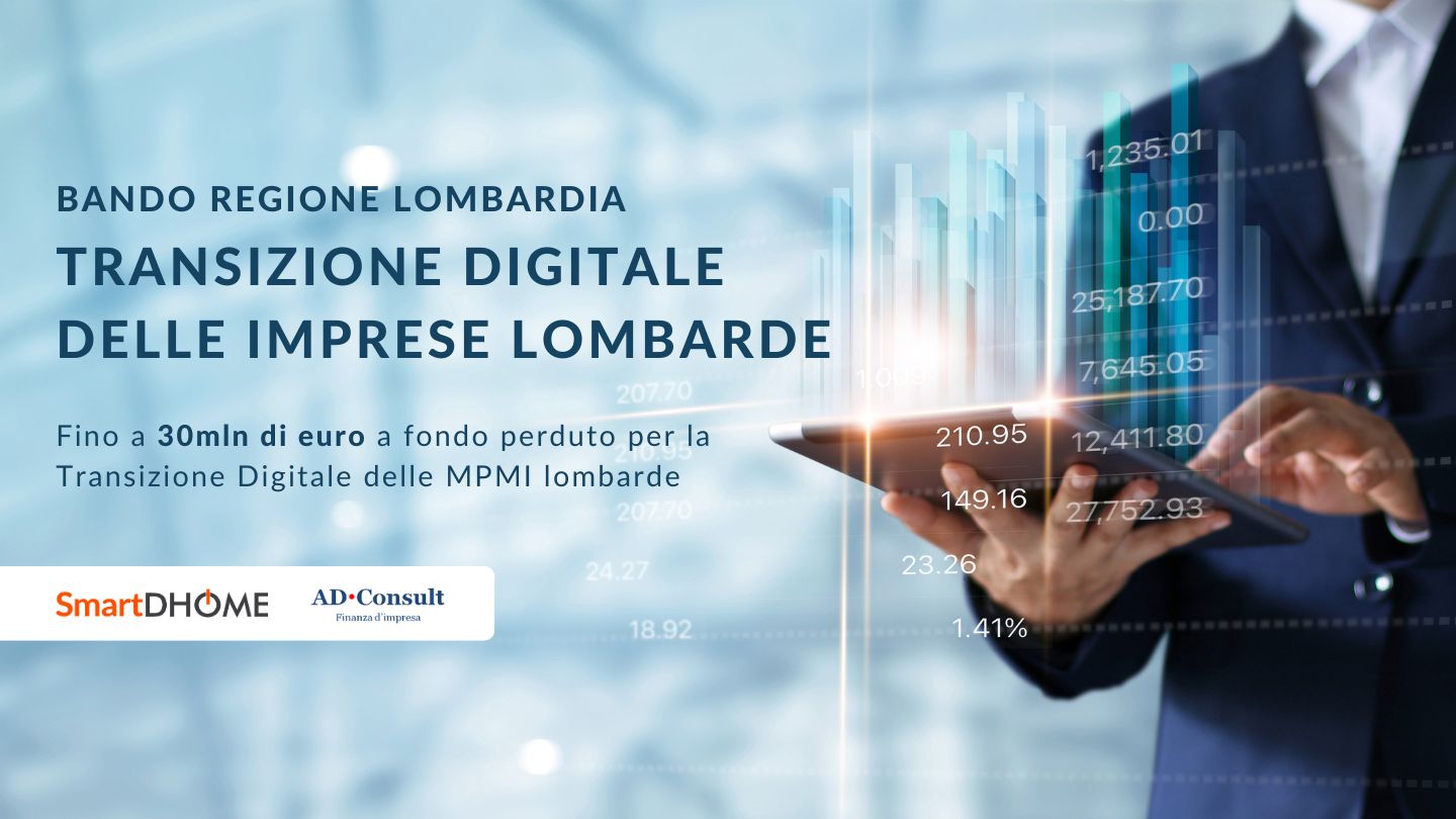 Bando transizione digitale imprese lombarde Regione Lombardia